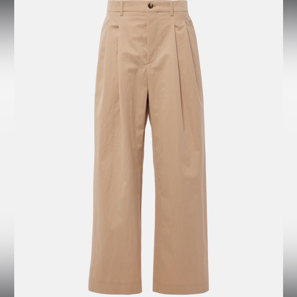 WARDROBE.NYC Khaki Straight-Leg Trousers